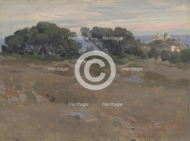 From the Riviera, 1892. Creator: Christian Skredsvig.