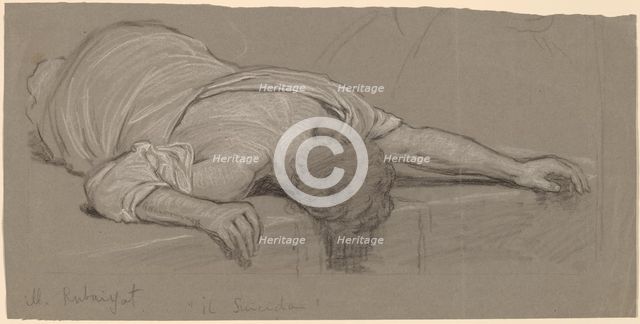 From the Rubáiyát, c. 1887. Creator: Elihu Vedder.