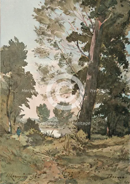 From The Watercolour by Henri Harpignies, c1839-1898, (1898). Artist: Henri-Joseph Harpignies