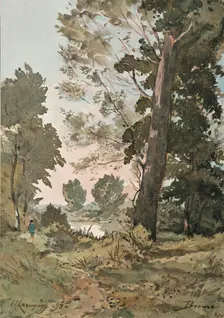From The Watercolour by Henri Harpignies, c1839-1898, (1898). Artist: Henri-Joseph Harpignies