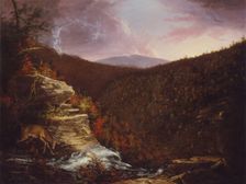 From the Top of Kaaterskill Falls, 1826. Creator: Thomas Cole