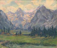 From the Tatras, around 1940. Creator: Gustav Mally