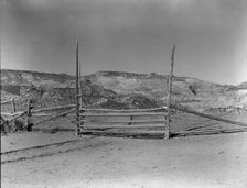 From the village to the field, Escalante, Utah, 1936. Creator: Dorothea Lange