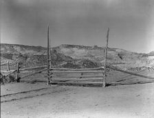 From the village to the field, Escalante, Utah, 1936. Creator: Dorothea Lange