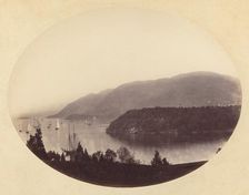 From Trophy Point, West Point, Hudson River, c. 1867-1868. Creator: George K Warren