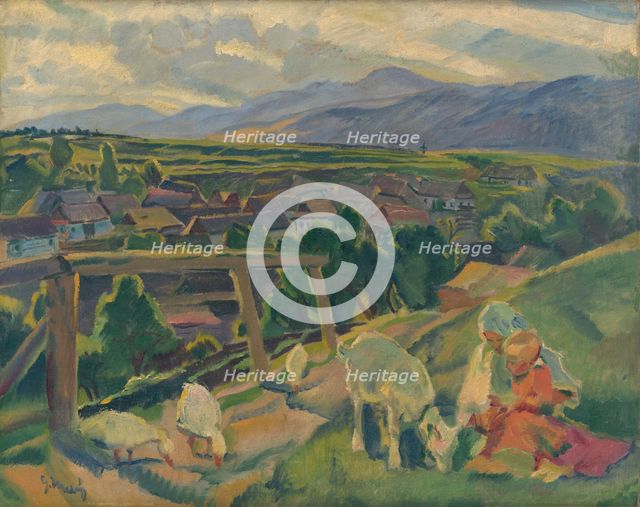 From Vazec, around 1937. Creator: Gustav Mally.