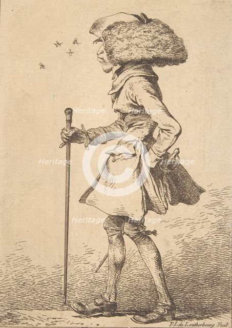 From Warwick Lane, May 1, 1790., May 1, 1790. Creator: Philip James de Loutherbourg.