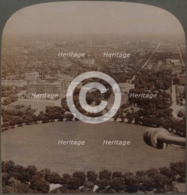 'From Washington Monument (N.), the White House, Treasury and State Department, Washington, U.S.A.', Artist: Unknown.