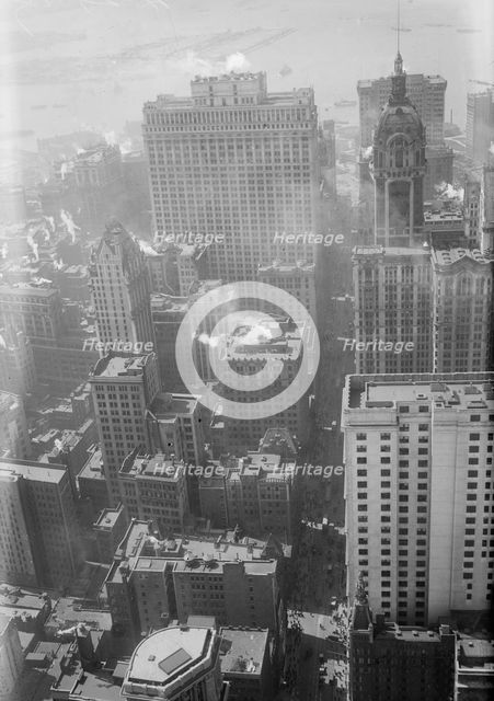 From Woolworth Bldg., between c1915 and c1920. Creator: Bain News Service.