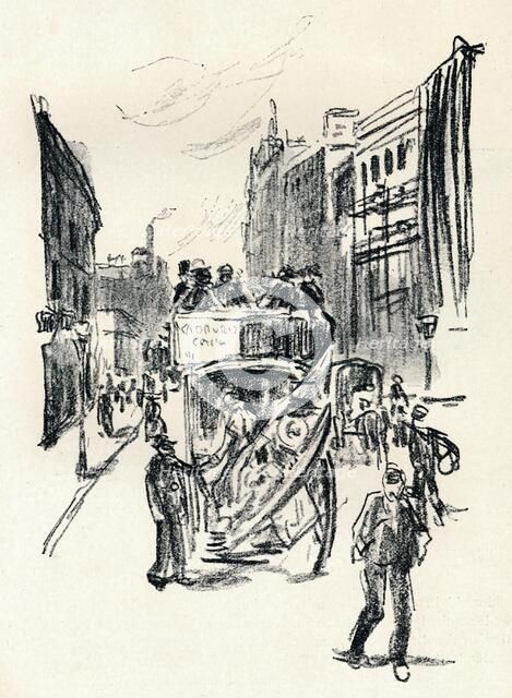 'From a chalk drawing by Emil Orlik', c1900. Artist: Emil Orlik.