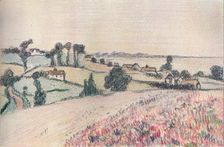 From a drawing in coloured chalks by Lucien Pissarro c20th century. Artist: Lucien Pissaro
