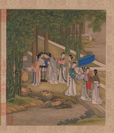 From: Album of the Amusements of the Emperor's Concubines, 1738. Creator: Chen Mei (active first half of the 18th cen.)