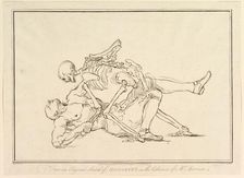 From an Original Sketch of William Hogarth's in the Collection of Mr. Morrison, March 1, 1782. Creator: Richard Livesay