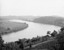 From balcony of country club, Knoxville, Tenn., between 1900 and 1915. Creator: Byron Company