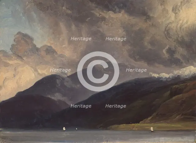 From Balestrand at the Sognefjord, probably 1839. Creator: Thomas Fearnley.