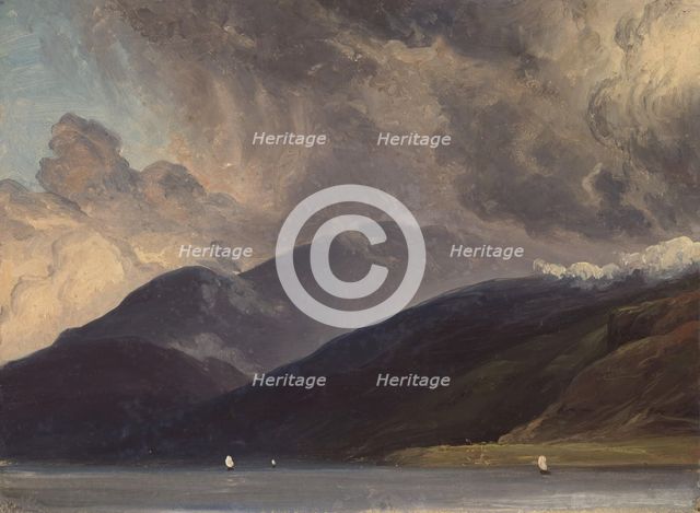 From Balestrand at the Sognefjord, probably 1839. Creator: Thomas Fearnley.