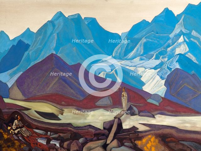 'From Beyond', 1936.  Artist: Nicholas Roerich