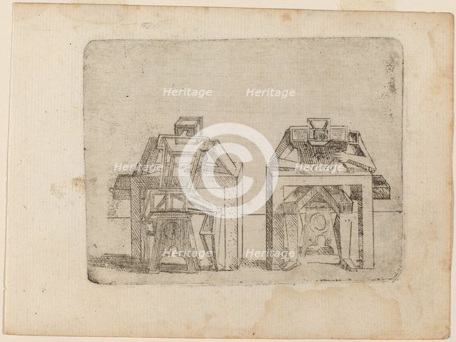 From "Bizzarie di varie Figure", 1624. Creator: Giovanni Battista Bracelli.