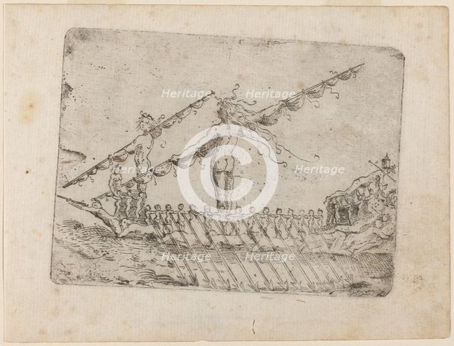 From "Bizzarie di varie Figure", 1624. Creator: Giovanni Battista Bracelli.