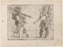 From "Bizzarie di varie Figure", 1624. Creator: Giovanni Battista Bracelli