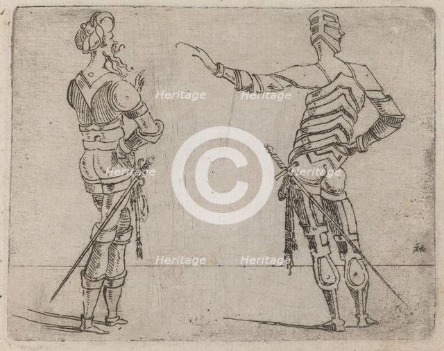 From "Bizzarie di varie Figure", 1624. Creator: Giovanni Battista Bracelli.