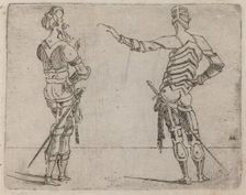 From "Bizzarie di varie Figure", 1624. Creator: Giovanni Battista Bracelli