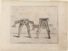 From "Bizzarie di varie Figure", 1624. Creator: Giovanni Battista Bracelli