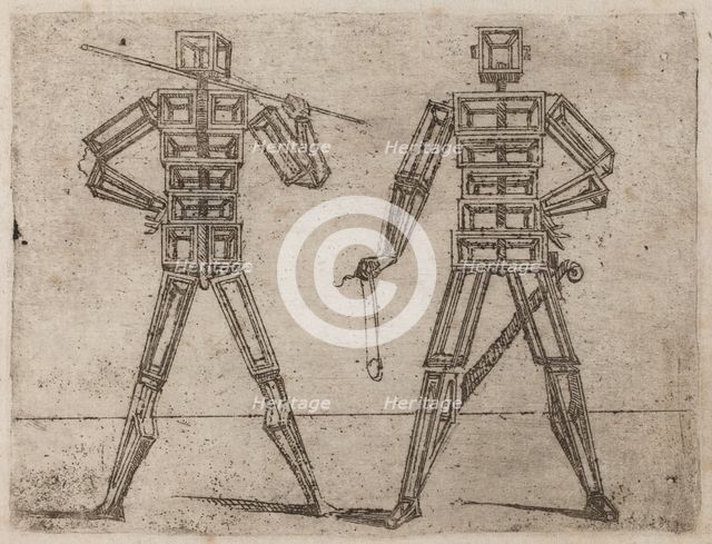 From "Bizzarie di varie Figure", 1624. Creator: Giovanni Battista Bracelli.
