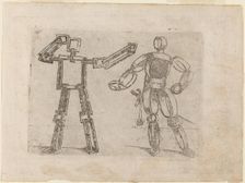 From "Bizzarie di varie Figure", 1624. Creator: Giovanni Battista Bracelli