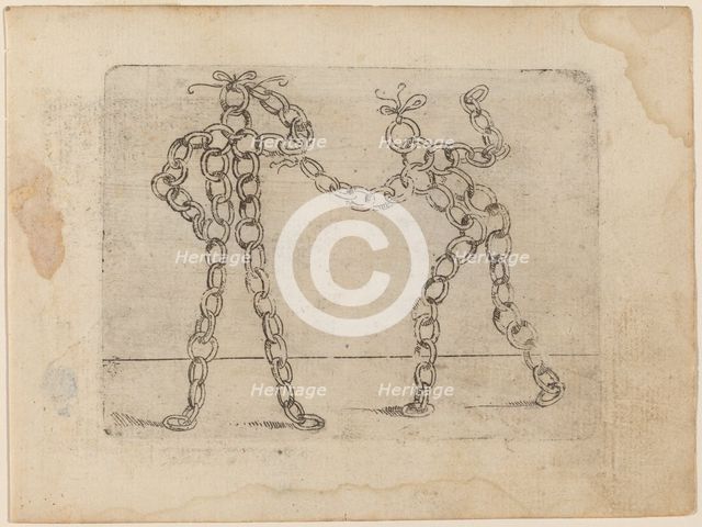 From "Bizzarie di varie Figure", 1624. Creator: Giovanni Battista Bracelli.