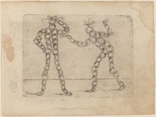 From "Bizzarie di varie Figure", 1624. Creator: Giovanni Battista Bracelli
