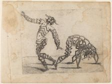 From "Bizzarie di varie Figure", 1624. Creator: Giovanni Battista Bracelli