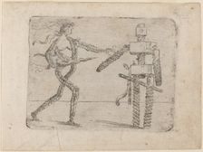From "Bizzarie di varie Figure", 1624. Creator: Giovanni Battista Bracelli