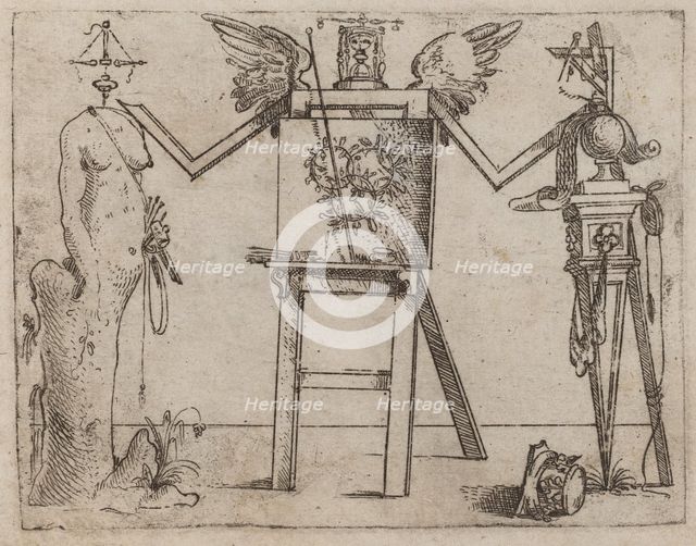From "Bizzarie di varie Figure", 1624. Creator: Giovanni Battista Bracelli.