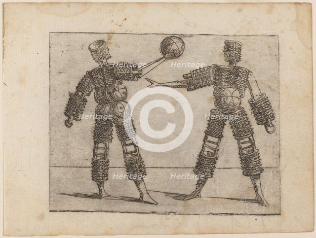 From "Bizzarie di varie Figure", 1624. Creator: Giovanni Battista Bracelli.