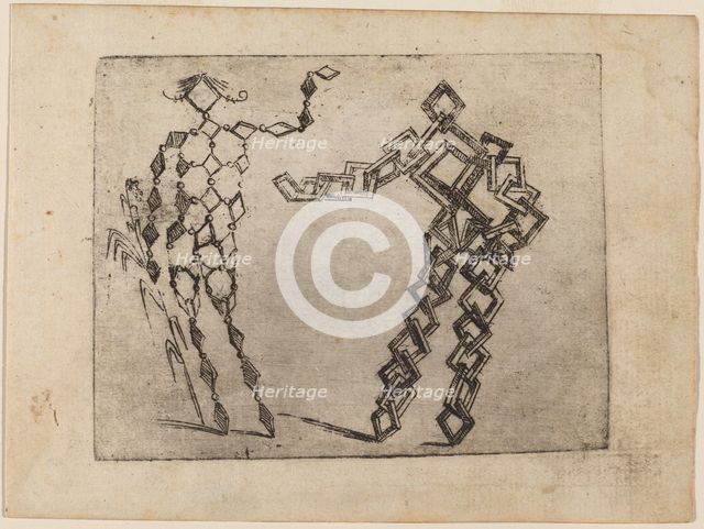 From "Bizzarie di varie Figure", 1624. Creator: Giovanni Battista Bracelli.