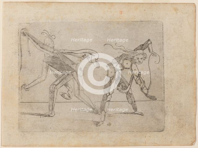 From "Bizzarie di varie Figure", 1624. Creator: Giovanni Battista Bracelli.