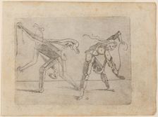 From "Bizzarie di varie Figure", 1624. Creator: Giovanni Battista Bracelli