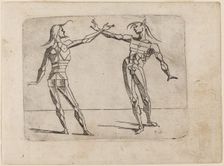 From "Bizzarie di varie Figure", 1624. Creator: Giovanni Battista Bracelli