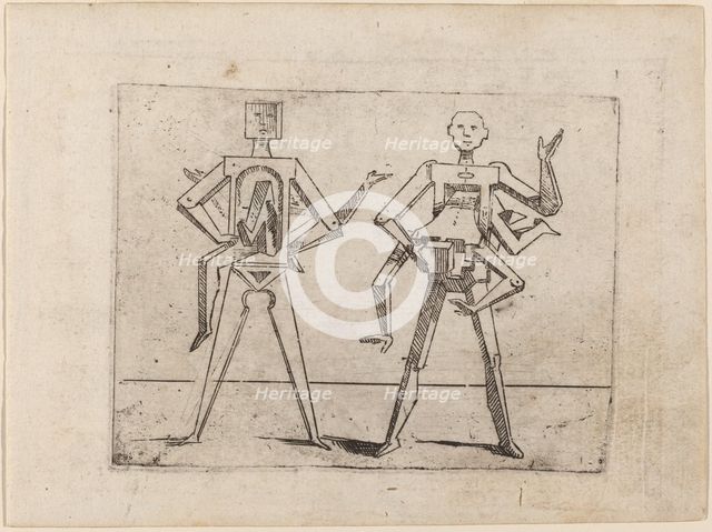 From "Bizzarie di varie Figure", 1624. Creator: Giovanni Battista Bracelli.
