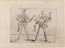 From "Bizzarie di varie Figure", 1624. Creator: Giovanni Battista Bracelli