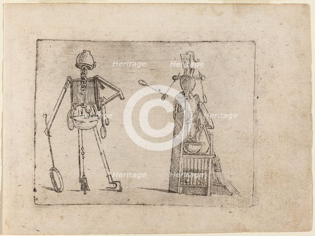 From "Bizzarie di varie Figure", 1624. Creator: Giovanni Battista Bracelli.