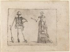 From "Bizzarie di varie Figure", 1624. Creator: Giovanni Battista Bracelli