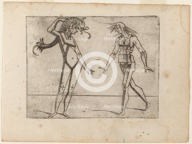 From "Bizzarie di varie Figure", 1624. Creator: Giovanni Battista Bracelli.
