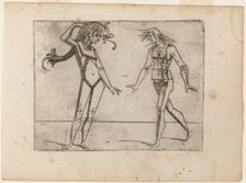 From "Bizzarie di varie Figure", 1624. Creator: Giovanni Battista Bracelli