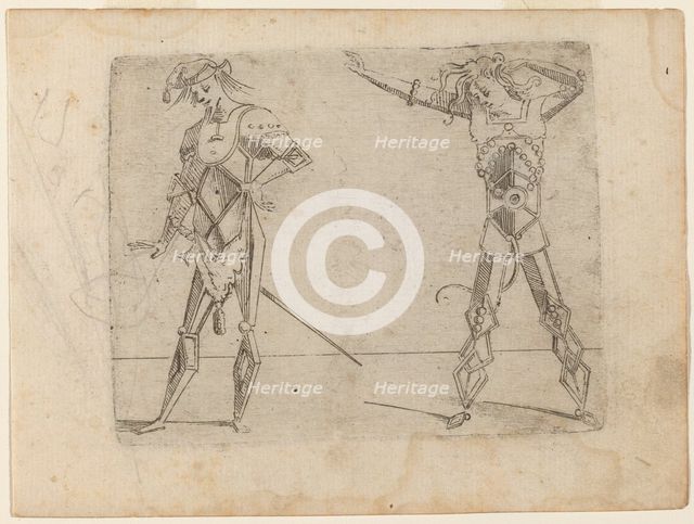 From "Bizzarie di varie Figure", 1624. Creator: Giovanni Battista Bracelli.