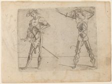 From "Bizzarie di varie Figure", 1624. Creator: Giovanni Battista Bracelli