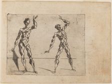 From "Bizzarie di varie Figure", 1624. Creator: Giovanni Battista Bracelli
