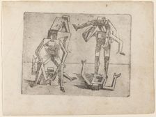 From "Bizzarie di varie Figure", 1624. Creator: Giovanni Battista Bracelli