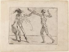 From "Bizzarie di varie Figure", 1624. Creator: Giovanni Battista Bracelli